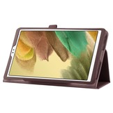 Samsung Galaxy Tab A7 Lite - Stand flip sleepcover hoes - Bruin