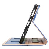 Samsung Galaxy Tab A7 Lite - Luxe stand flip sleepcover hoes - Blauw