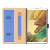 Samsung Galaxy Tab A7 Lite - Luxe stand flip sleepcover hoes - Blauw