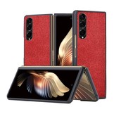 Samsung Galaxy Z Fold3 Canvas cover hoes Rood