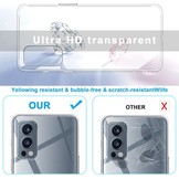 OnePlus Nord 2 Softcase hoes Transparant