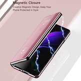 Samsung Galaxy Z Fold3 Window view cover hoes Rose Goud