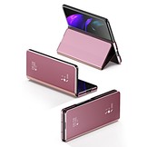 Samsung Galaxy Z Fold3 Window view cover hoes Rose Goud