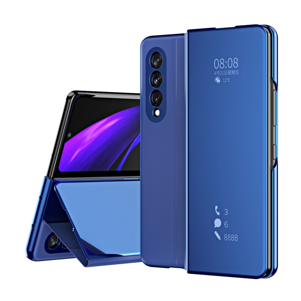 Samsung Galaxy Z Fold3 Window view cover hoes Blauw