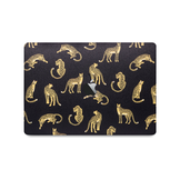 MacBook Pro 15 inch (2016-2020) cover beschermhoes Leopard Black