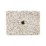 MacBook Pro 15 inch (2016-2020) cover beschermhoes Leopard Rose Gold