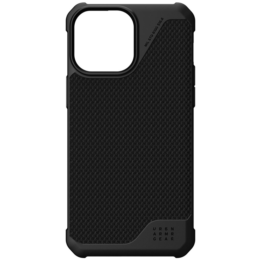 iPhone 13 Pro Max Metropolis backcover hoes Zwart