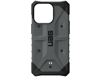 UAG - Pathfinder backcover hoes - iPhone 13 Pro - Zilver + Lunso Tempered Glass