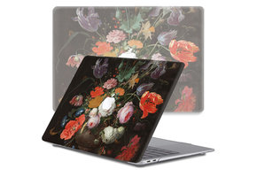 Lunso MacBook Air 13 inch (2010-2017) cover hoes - case - Stilleven Met Bloemen