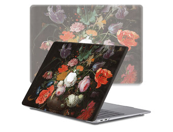 Lunso MacBook Air 13 inch (2010-2017) cover hoes - case - Stilleven Met Bloemen