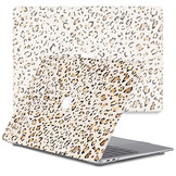 MacBook Air 13 inch (2010-2017) cover beschermhoes Leopard Rose Gold