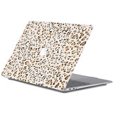 MacBook Air 13 inch (2010-2017) cover beschermhoes Leopard Rose Gold