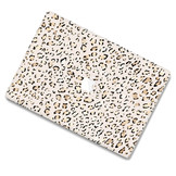 MacBook Air 13 inch (2010-2017) cover beschermhoes Leopard Rose Gold