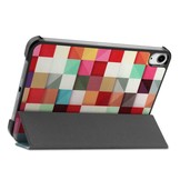 iPad Mini 6 2021 sleepcover hoes 3-vouw Blokken