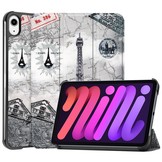 iPad Mini 6 2021 sleepcover hoes 3-vouw Eiffeltoren
