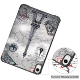 iPad Mini 6 2021 sleepcover hoes 3-vouw Eiffeltoren