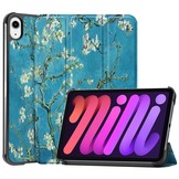 iPad Mini 6 2021 sleepcover hoes 3-vouw Van Gogh Amandelbloesem