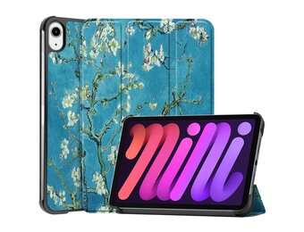 3-Vouw sleepcover hoes - iPad Mini 6 (2021) - Van Gogh Amandelbloesem