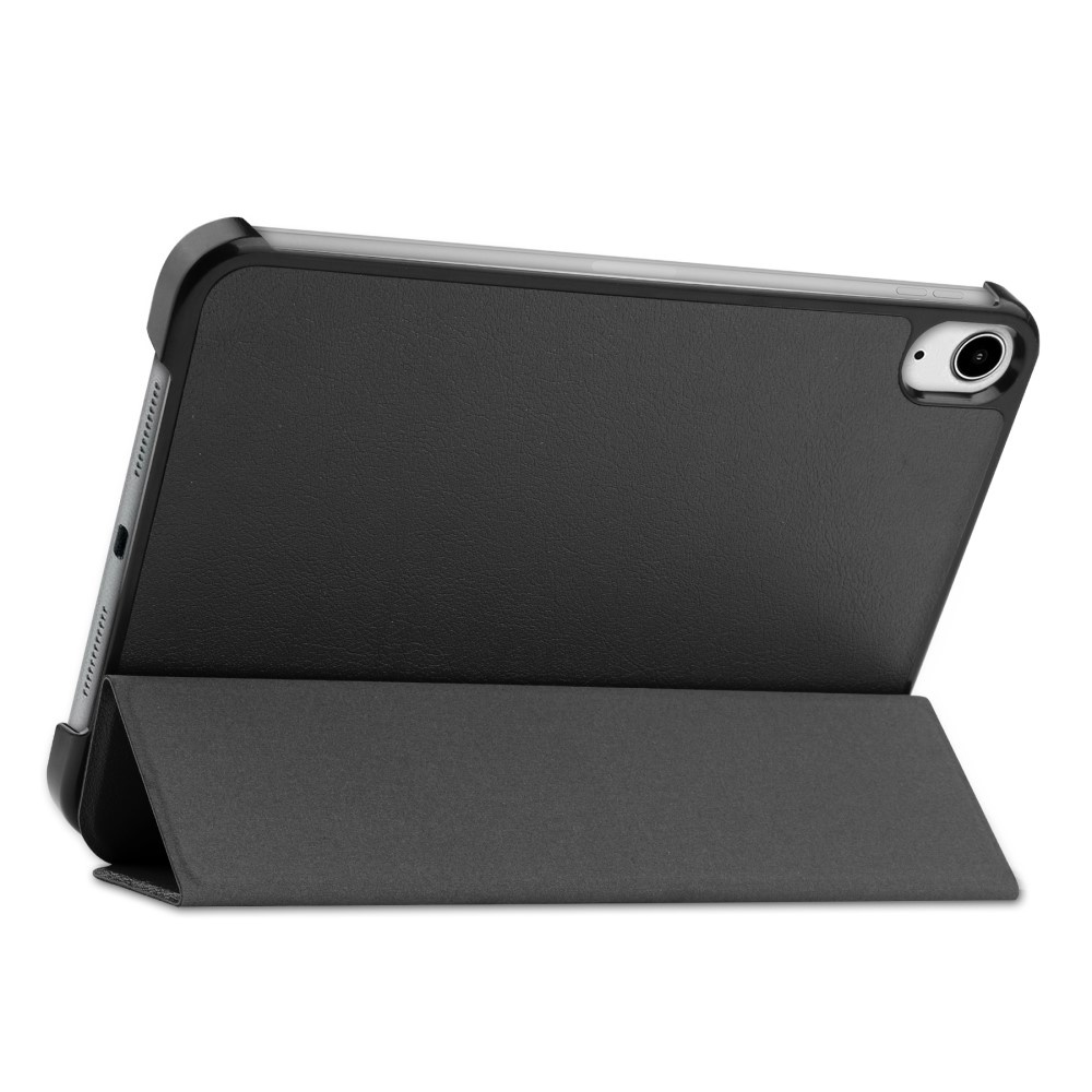 iPad Mini 6 2021 sleepcover hoes 3-vouw Zwart