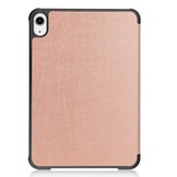 iPad Mini 6 2021 sleepcover hoes 3-vouw Rose Goud