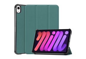 3-Vouw sleepcover hoes - iPad Mini 6 (2021) - Groen