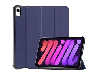 3-Vouw sleepcover hoes - iPad Mini 6 (2021) - Blauw