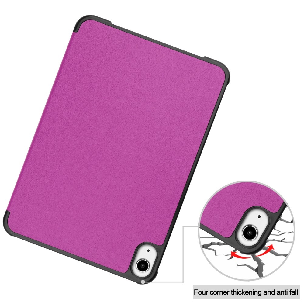 iPad Mini 6 2021 sleepcover hoes 3-vouw Paars