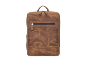 NorthLife - Leren Laptoptas heren 13 inch / 15 inch laptops - Cognac