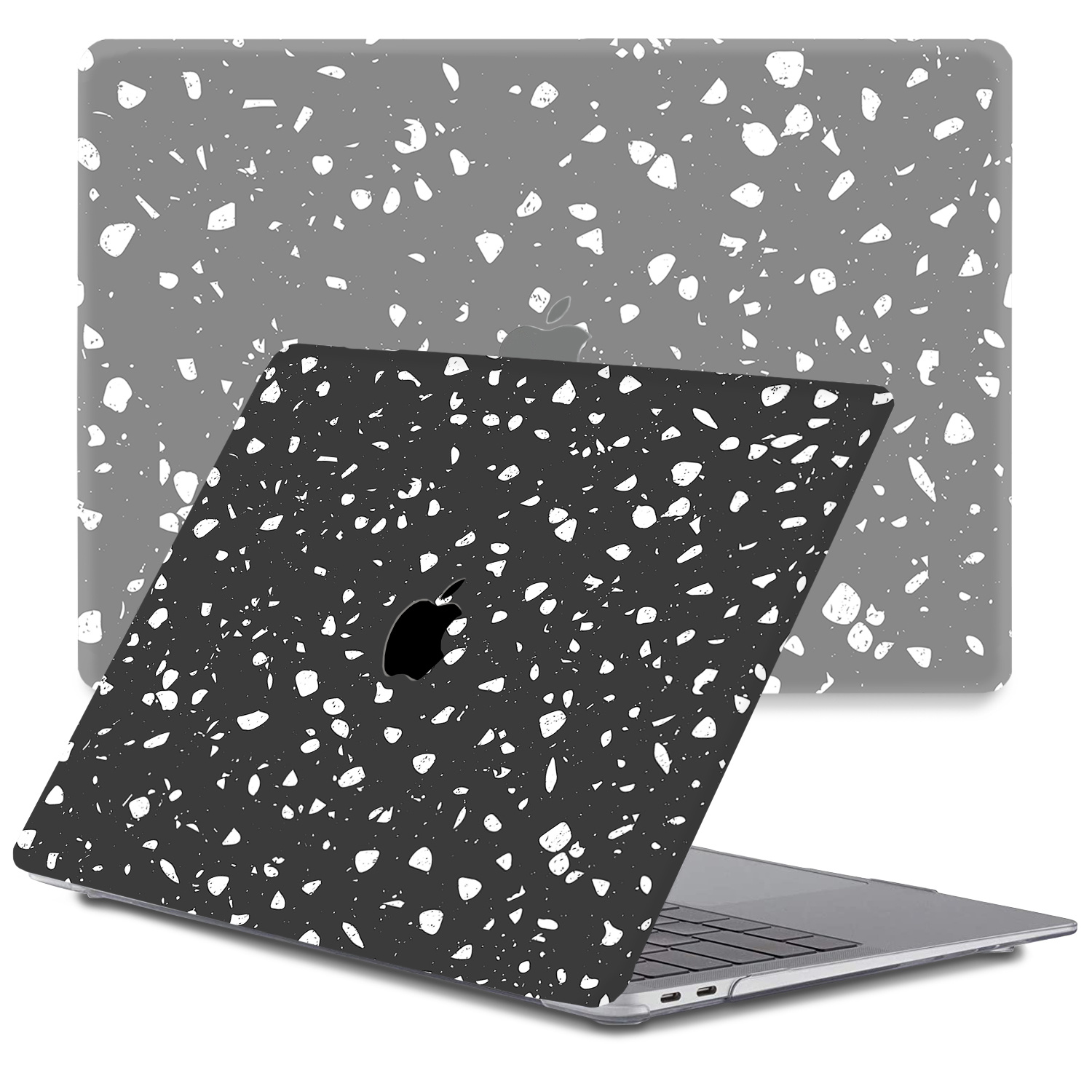 MacBook Pro 13 inch (2020-2022) cover beschermhoes Terrazzo Bergamo