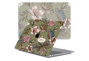 Lunso MacBook Pro 13 inch M1/M2 (2020-2022) cover hoes - case - Vintage Garden