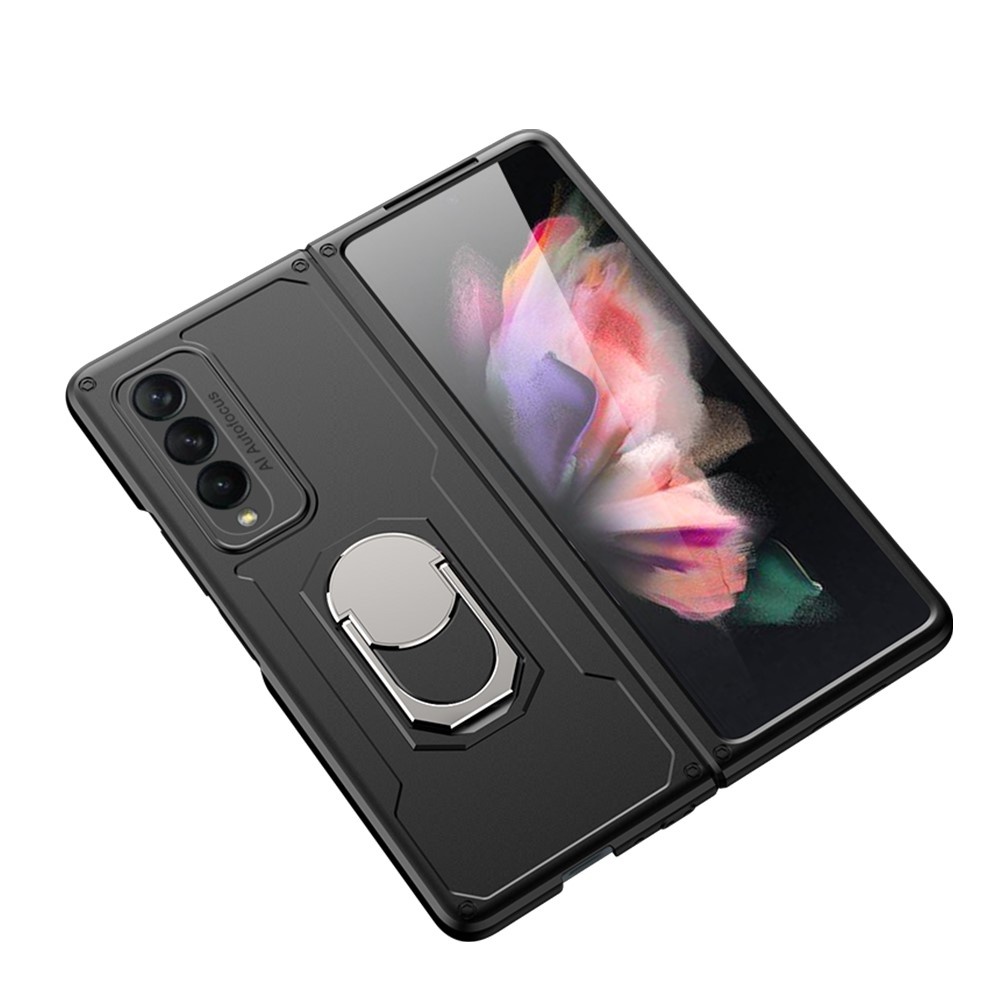Samsung Galaxy Z Fold3 Armor Guard backcover hoes met ringhouder