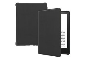 Lunso - sleepcover hoes - Kindle Paperwhite 2021 (6.8 inch) - Zwart