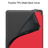 Kindle Paperwhite 2021 (6.8 inch) Sleepcover hoes Rood