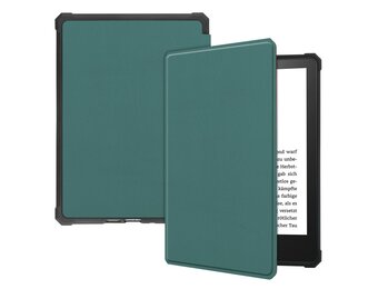 Lunso - sleepcover hoes - Kindle Paperwhite 2021 (6.8 inch) - Groen