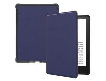 Lunso - sleepcover hoes - Kindle Paperwhite 2021 (6.8 inch) - Blauw
