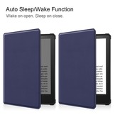 Kindle Paperwhite 2021 (6.8 inch) Sleepcover hoes Blauw