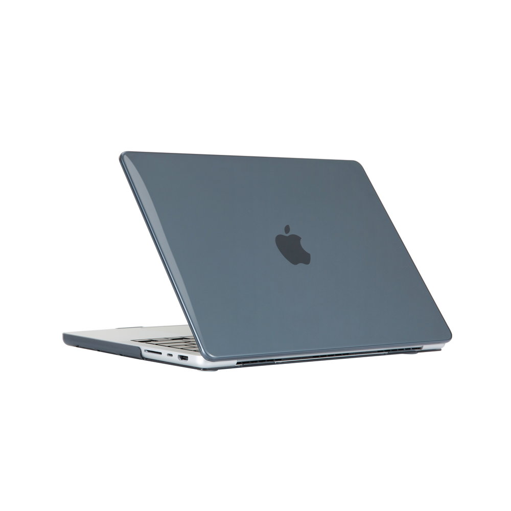 Lunso cover hoes MacBook Pro 14 inch (2021) Glanzend Zwart