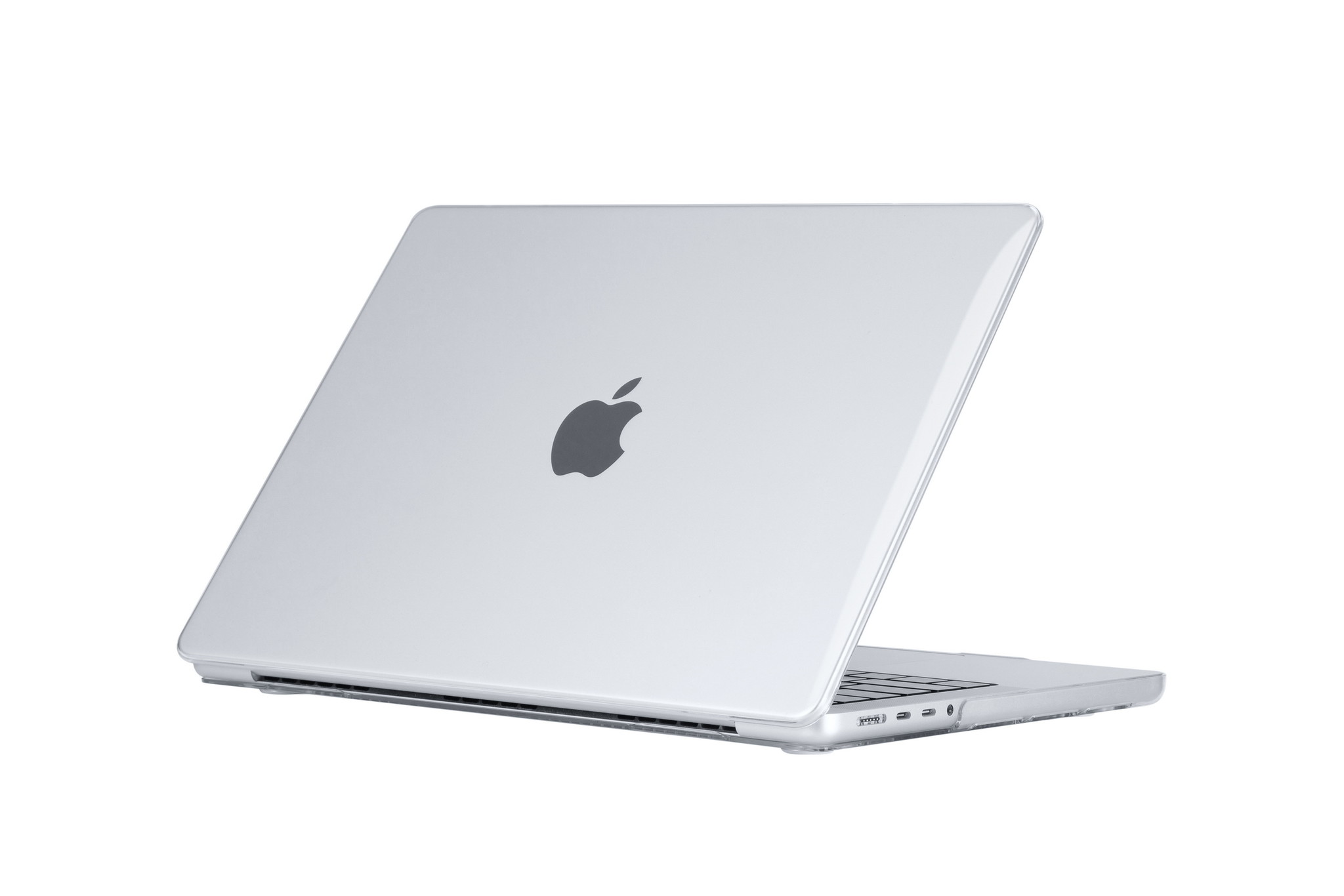 MacBook Pro 16 inch (2021-2026) cover hoes Glanzend Transparant