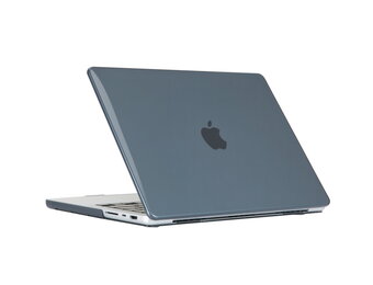 Lunso MacBook Pro 16 inch M1/M2 (2021-2023) cover hoes - case - Glanzend Zwart