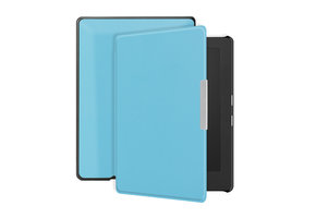 Lunso - sleepcover flip hoes - Kindle 2019 (Generatie 10) - Lichtblauw