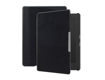 Lunso - sleepcover flip hoes - Kindle 2019 (Generatie 10) - Zwart