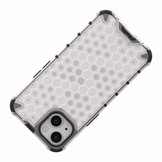 iPhone 13 Honinggraat Armor Backcover hoes Wit
