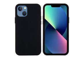 Lunso - Softcase Backcover hoes - iPhone 13 - Zwart