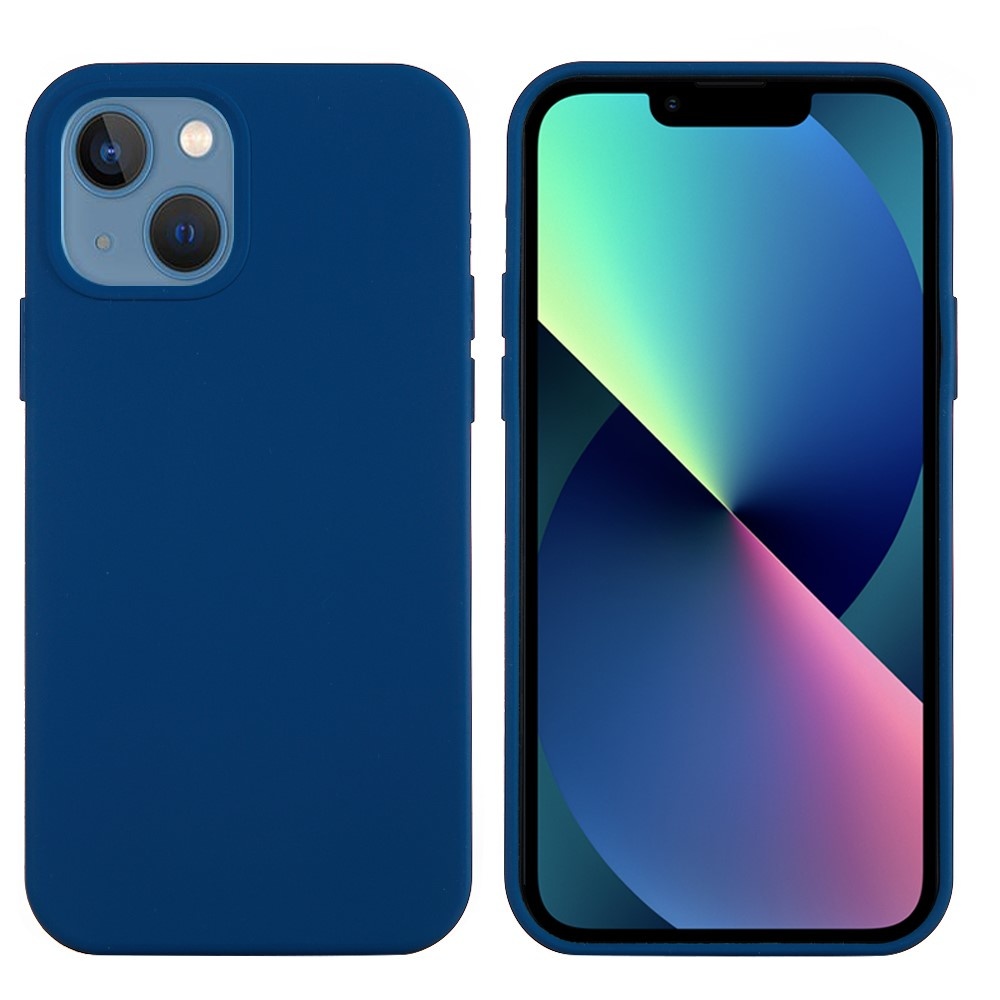 iPhone 13 Softcase Backcover hoes Blauw