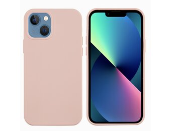 Lunso - Softcase Backcover hoes - iPhone 13 - Roze