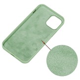 iPhone 13 Pro Softcase Backcover hoes Mintgroen