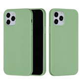 iPhone 13 Pro Softcase Backcover hoes Mintgroen