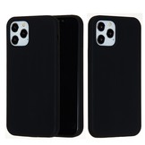 iPhone 13 Pro Softcase Backcover hoes Zwart