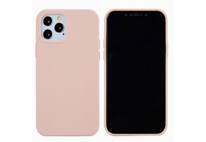 Lunso - Softcase Backcover hoes - iPhone 13 Pro - Roze