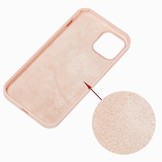 iPhone 13 Pro Softcase Backcover hoes Roze